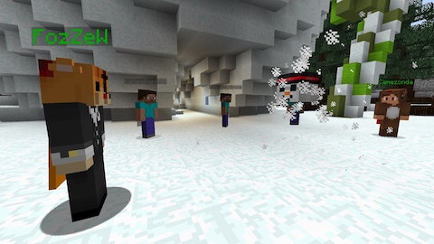 Snowman tower defence PACK Minecraft Map