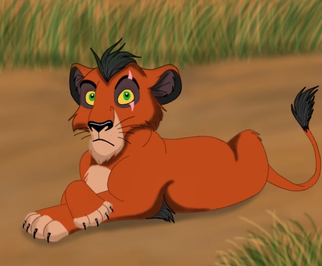 scar lion king drawing