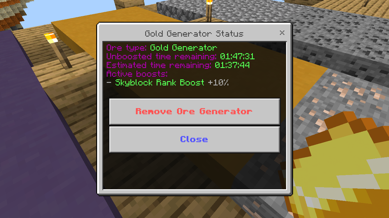 Ore Generators in Minecraft Marketplace