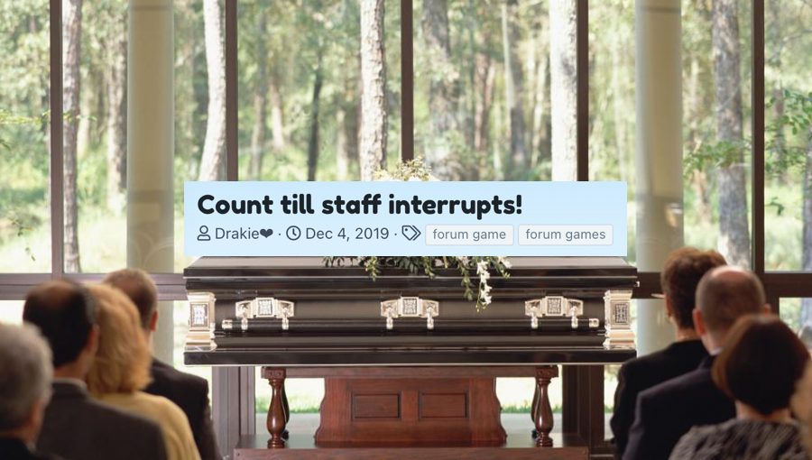 Funeral for Count till staff interrupts! 😓