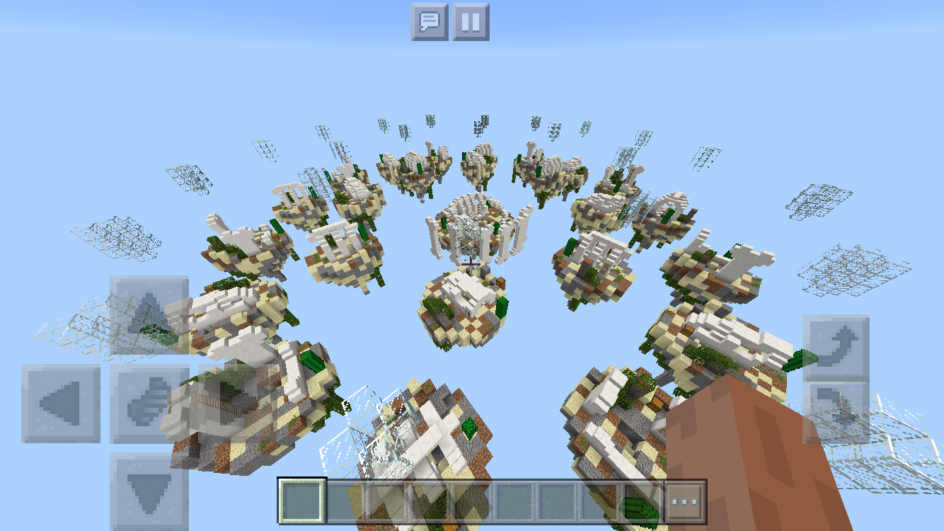 Ported Few Cubecraft Skywar Map Into Mcpe Cubecraft Games